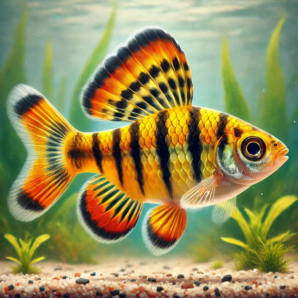 Barbus cumingi Γενειοφόρος της Κεϋλάνης