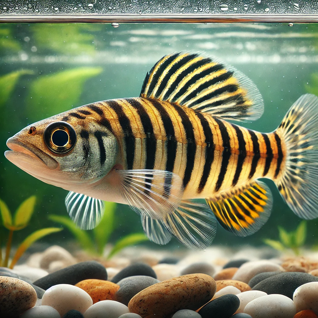 Barbus fasciatus Γενειοφόρος
