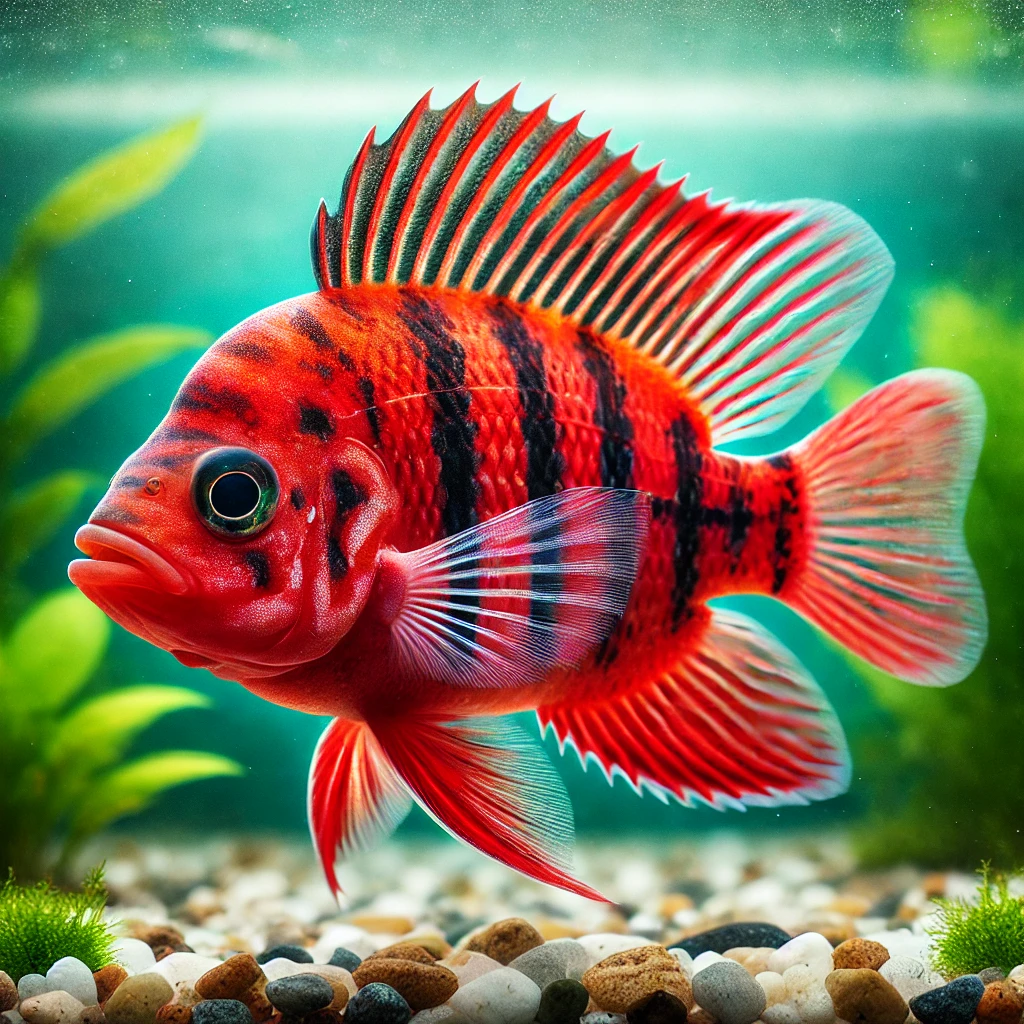 Barbus tetrazona rouge Κόκκινη Σουμάτρα