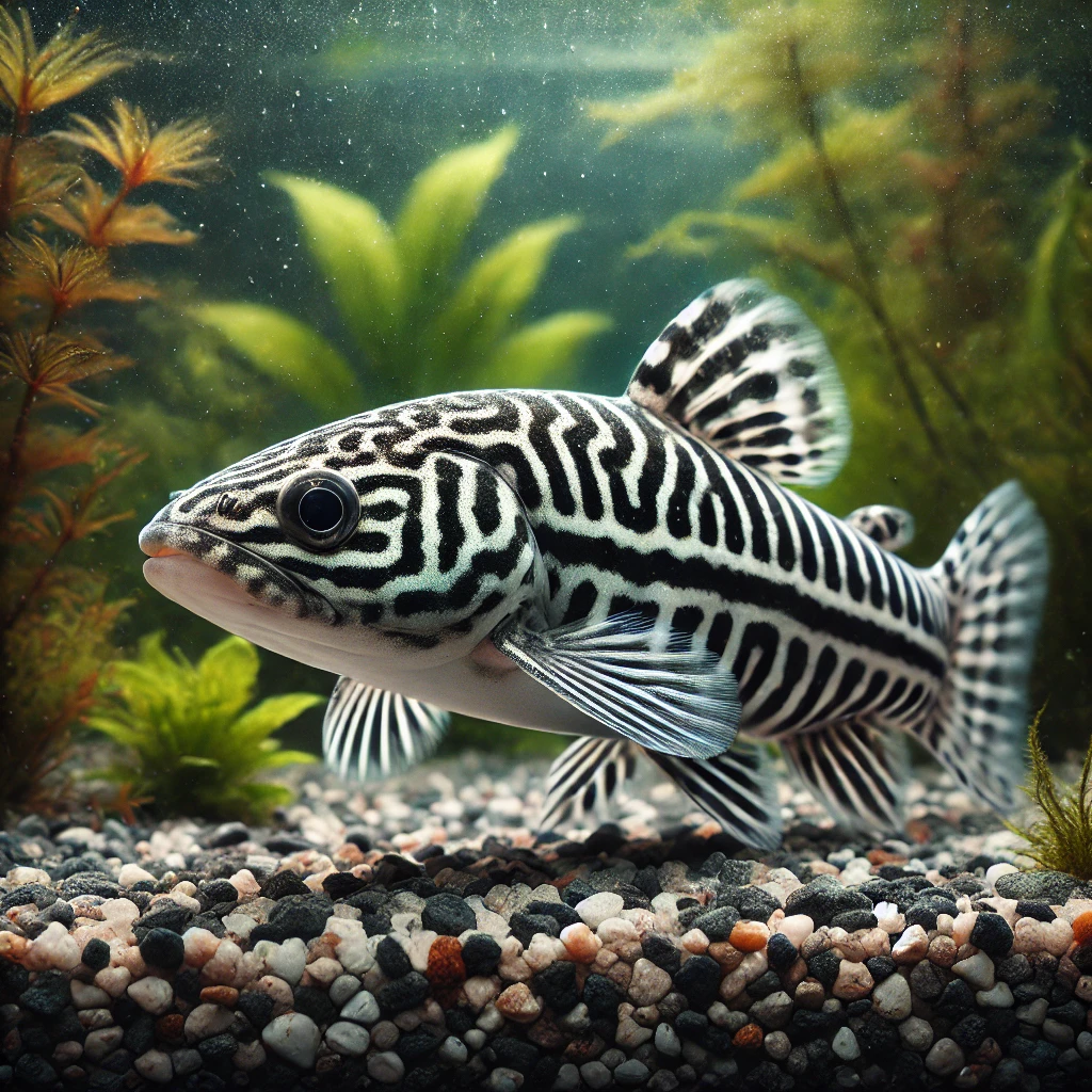 Botia lohachata Δικτυωμένος Loche