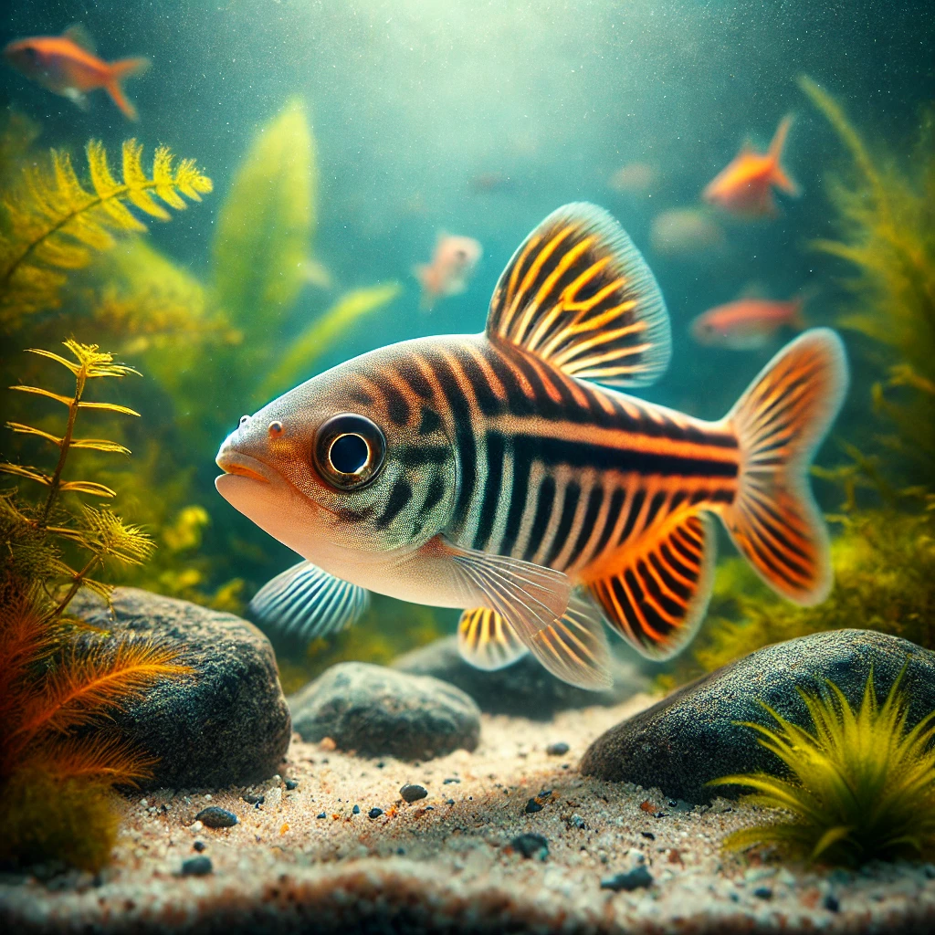 Botia striata Loche striated