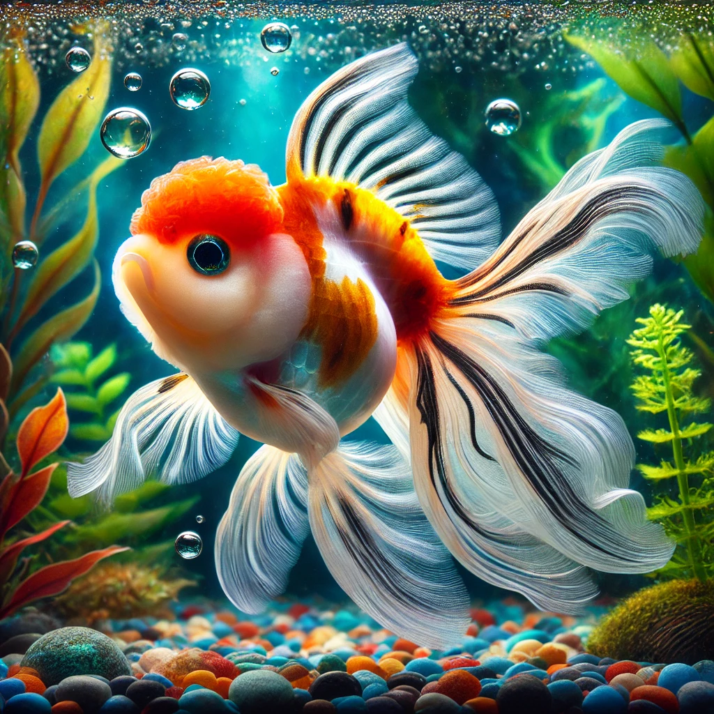 Carassius auratus ciel Μάτια-au-ciel
