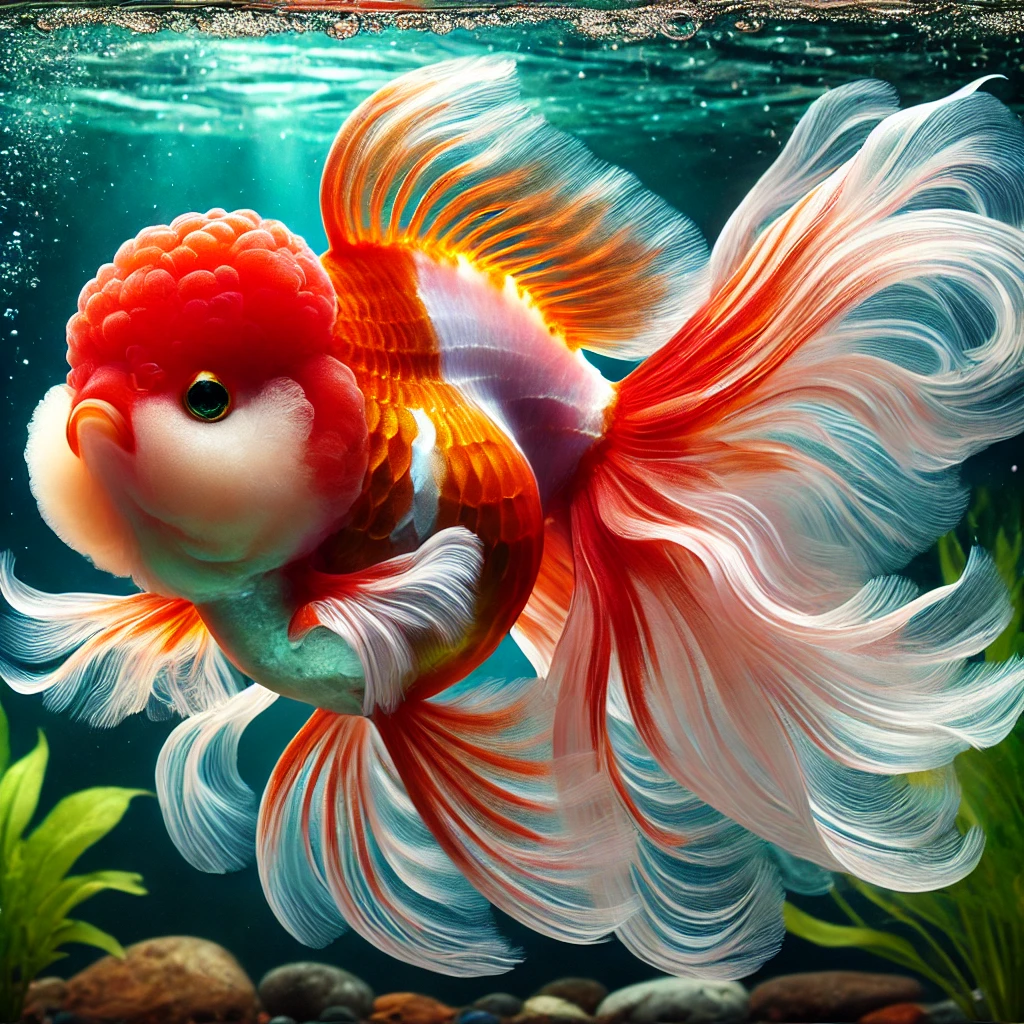Carassius auratus oranda Οράδα