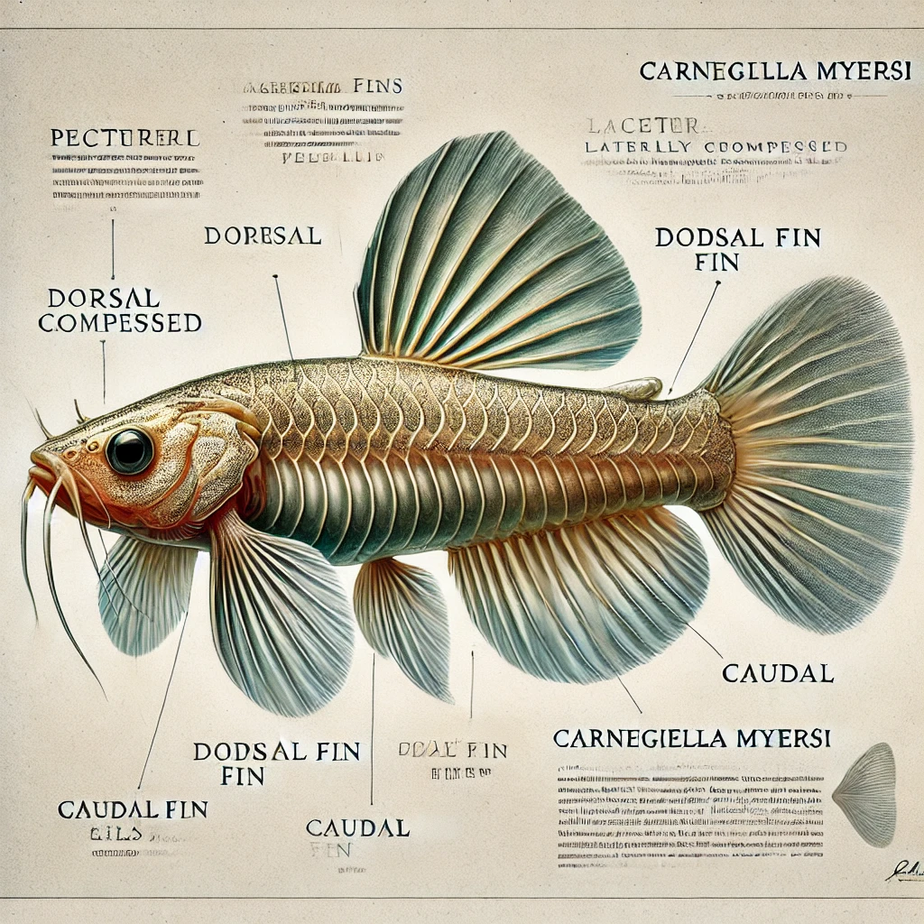 Carnegiella myersi Διαφανής