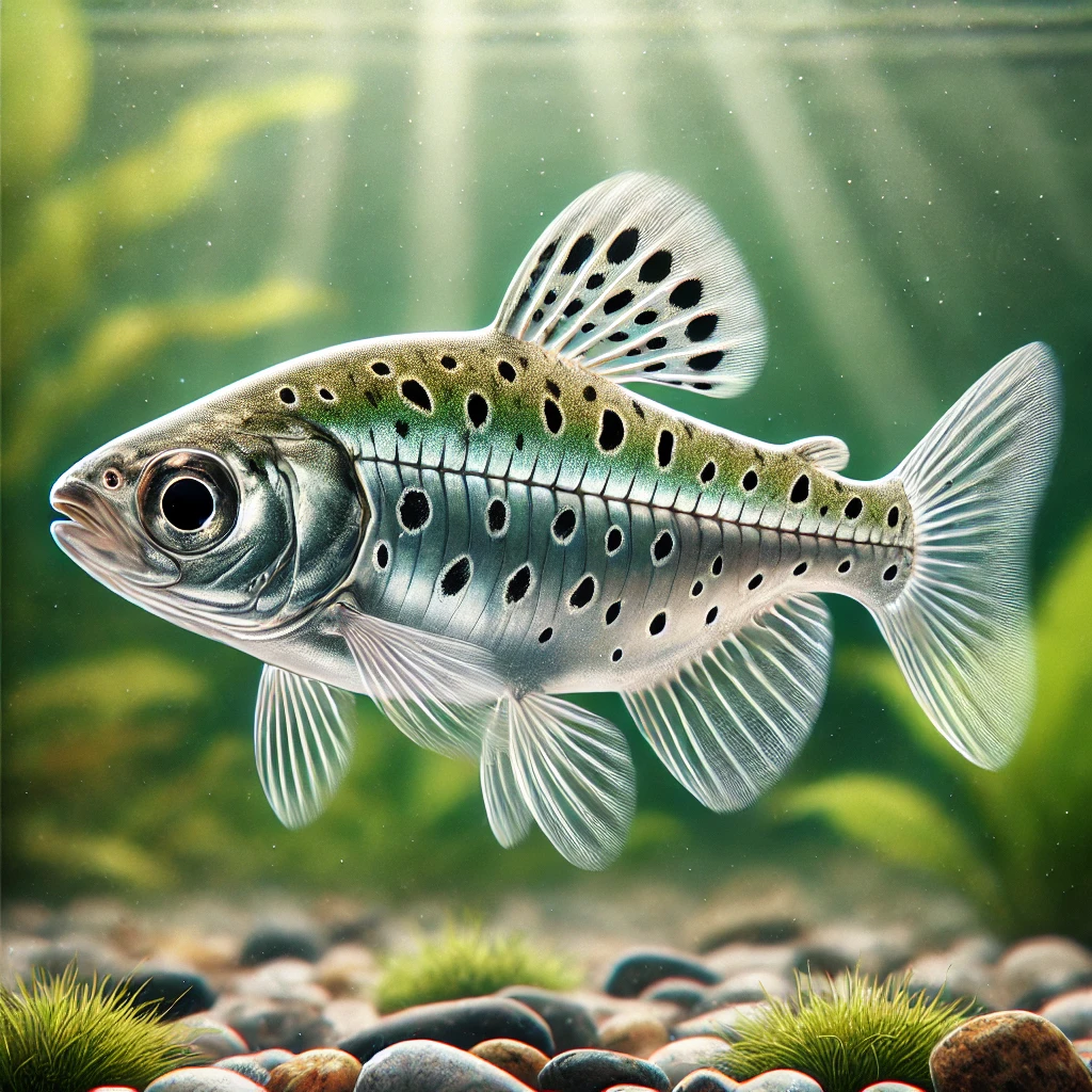 Chilodus punctatus (Ανω κάτω)