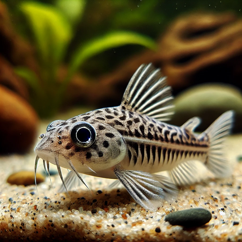 Corydoras leucomelas ΛΕΚΟΜΟΛΑ CORYDORAS
