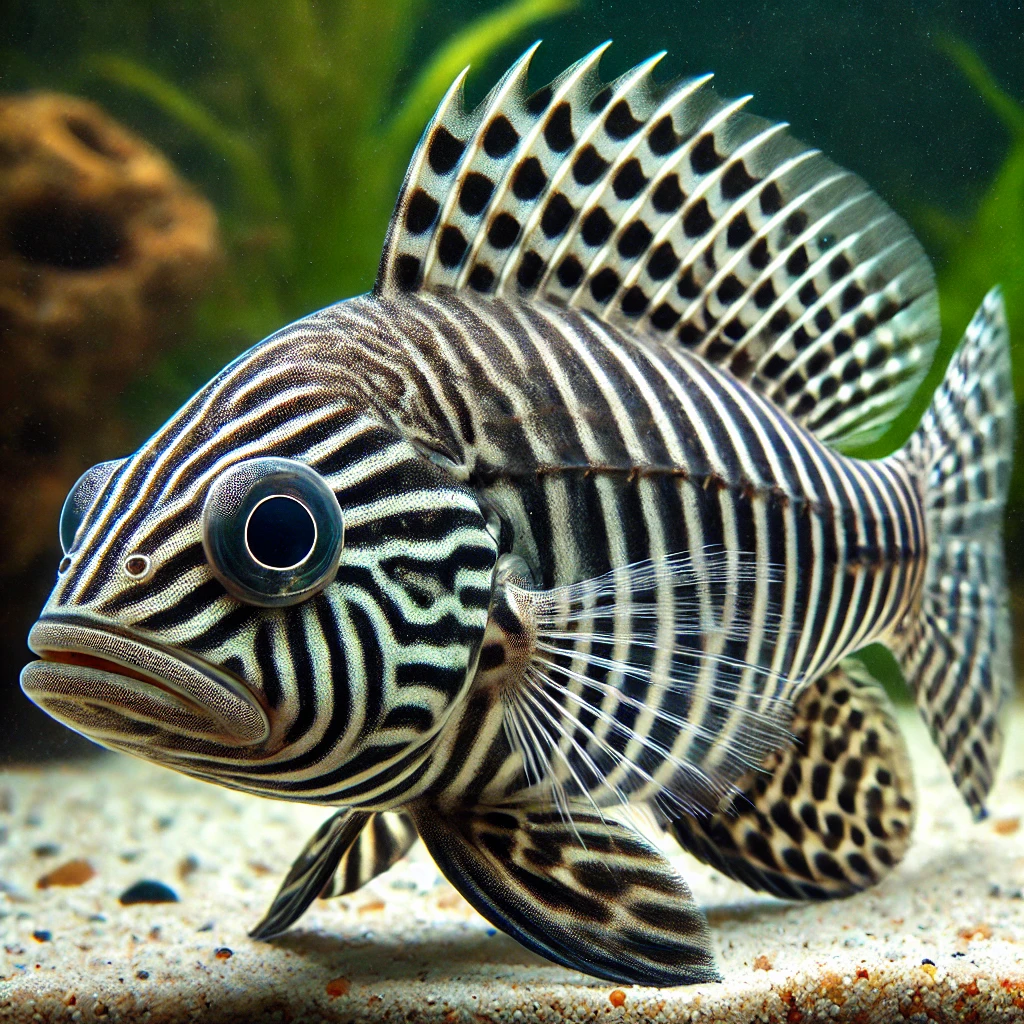 Ctenopoma fasciolatum (Ριγέ ctenopoma)