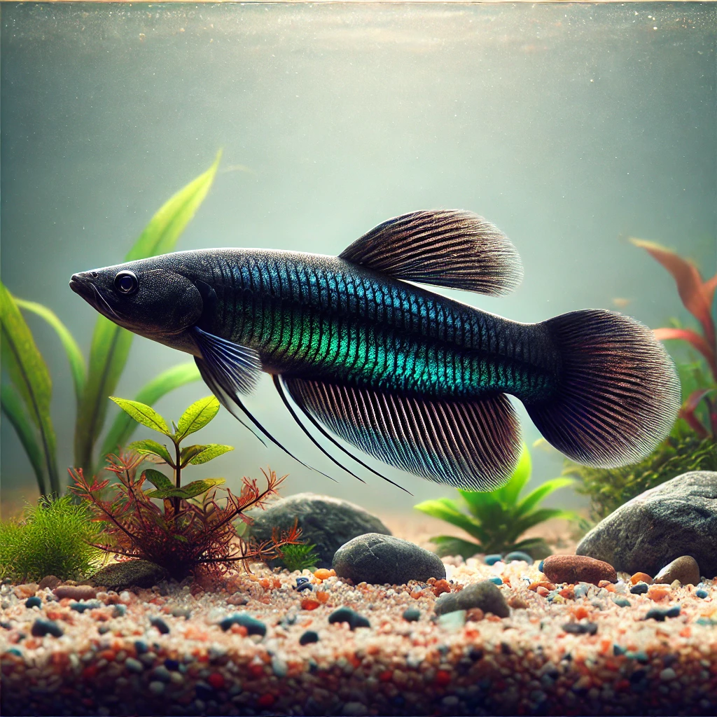 Cynolebias nigripinnis Αργεντινή μαργαριτάρι με μαύρα πτερύγια