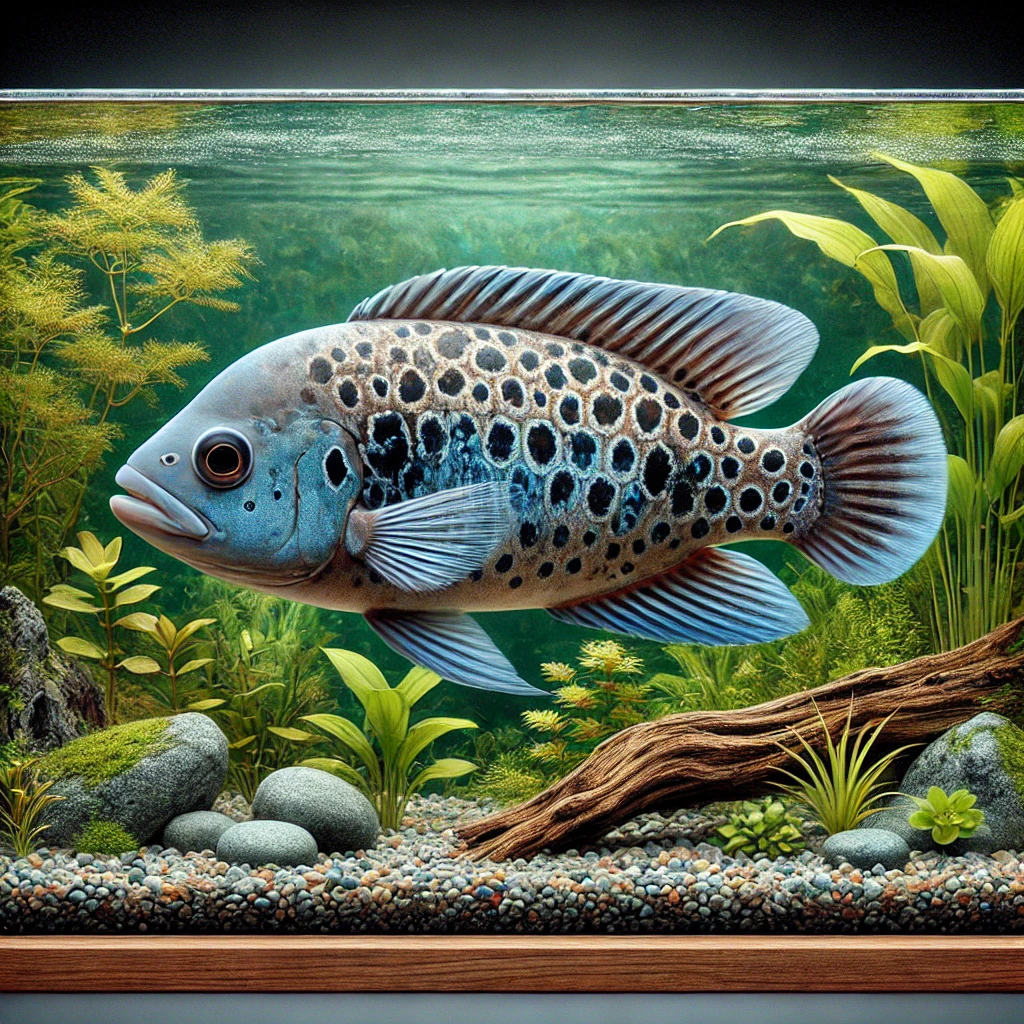 Cyrtocara polystigma (Haplo Spotted)