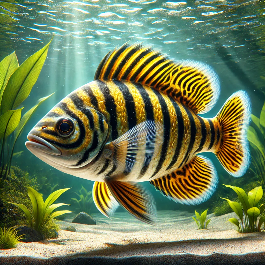 Datnioides microlepis Τίγρης