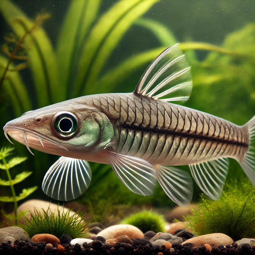 Dermogenys pusillus Σουμάτρα μισ�...