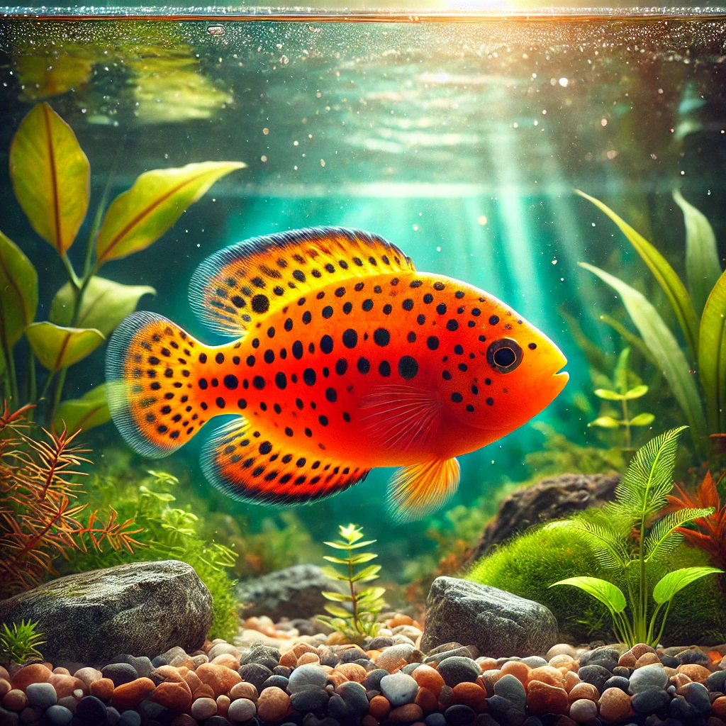 Etroplus maculatus (Πορτοκαλί χρωμίδιο)