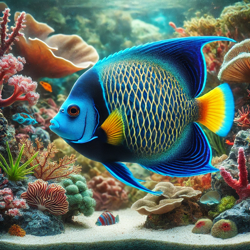 Euxiphipops navarchus Ιαπωνική εκδήλωση
