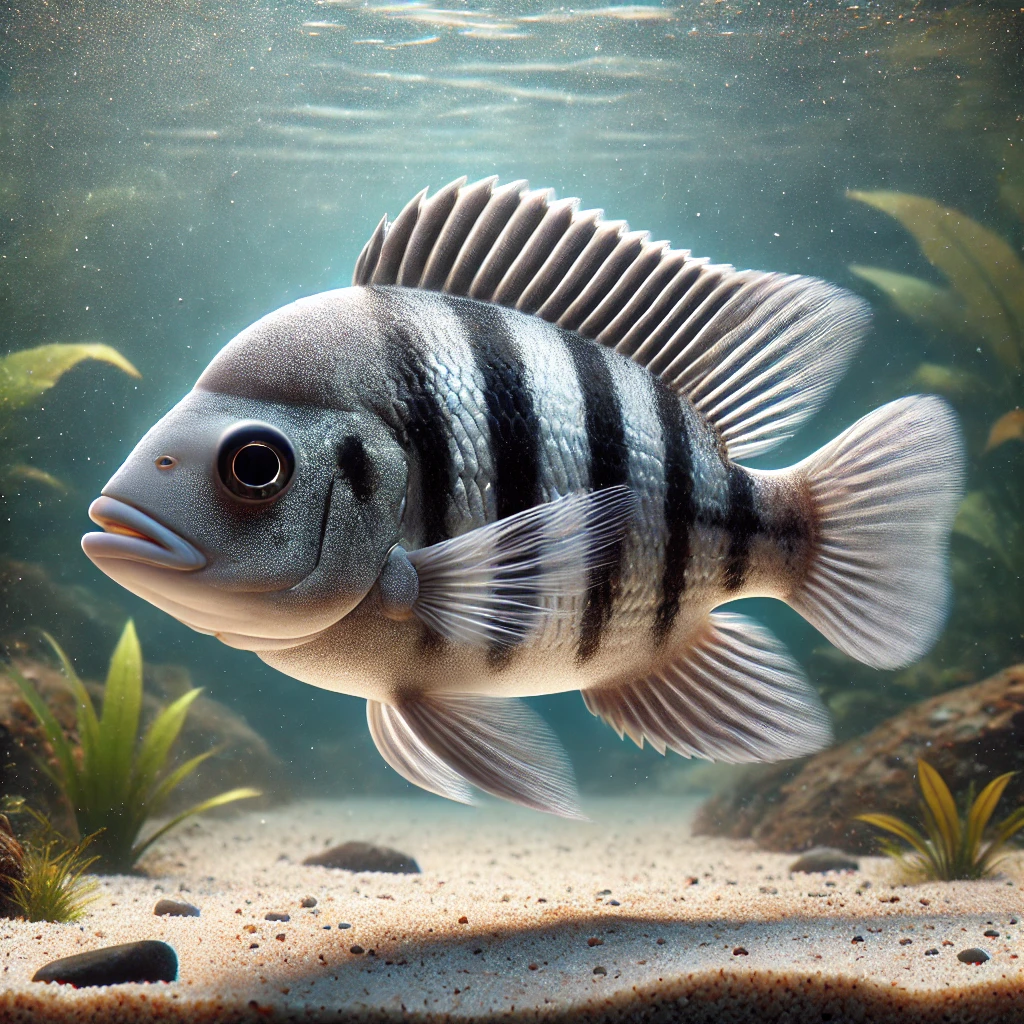 Cichlosoma nigrofasciatum Νιγκρό