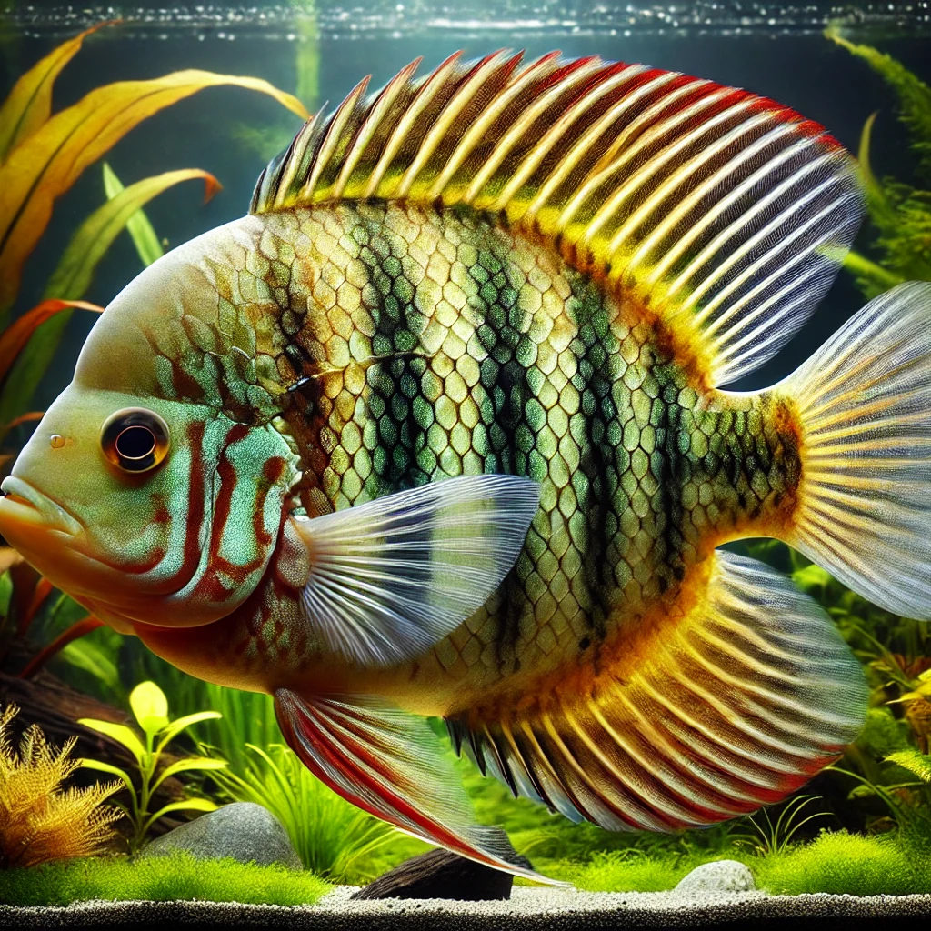 Heros severum (Severum, cichlasoma severum)
