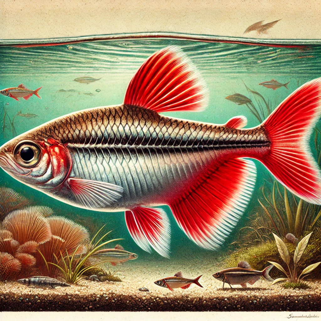 Hyphessobrycon flammeus Roo Tetra του Ρίο