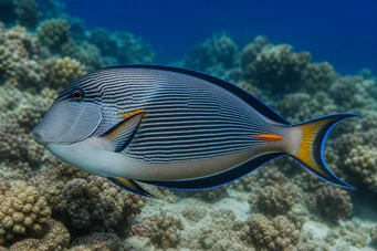 Acanthurus sohal Χειρουργός ζέβρας