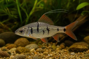 Barbus filamentosus (Μαύρα στίγματα)
