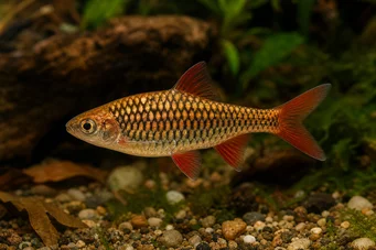 Barbus oligolepis (Πικάντικη γενειάδα)