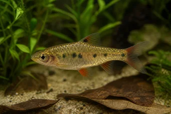 Barbus ticto stoliczkae (Δύο σημεία)