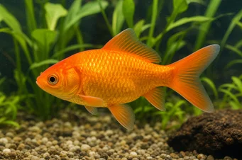 Carassius auratus poisson (Κομήτης)