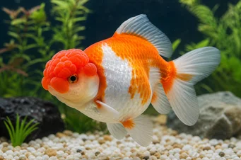 Carassius auratus pompon (Πύργος)