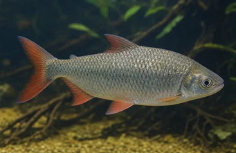 Chalceus macrolepidotus (Ροζ ουράς Χαλσεούς)