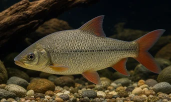 Distichodus noboli (Κόκκινα πτερύγια distichodus)