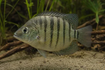 Etroplus suratensis Πράσινο χρωμίδιο