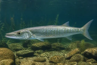 Grandus barracudus Μεγάλο Barracuda