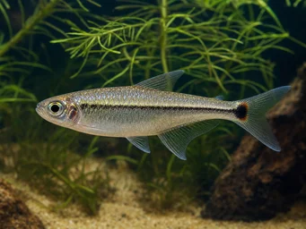 Hemigrammopetersius septentrionalis Βόρεια αφρικανική Tetra-néon