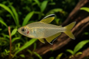Hyphessobrycon pulchripinnis Λεμόνι τετρα