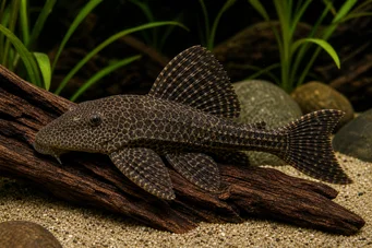 Hypostomus plecostomus Pleco, πλυντήριο, πιπίλισμα