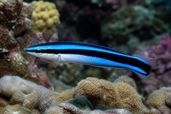 Labroides dimidiatus (Κοινός καθαριστής)