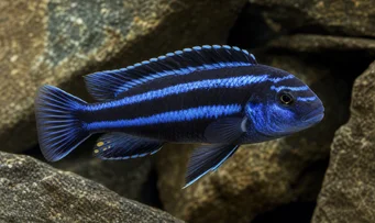 Melanochromis johanni Κοβάλτιο κιχλίδης
