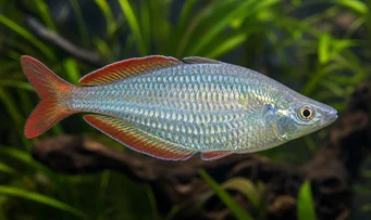 Melanotaenia fluviatilis Αυστραλιανό ουράνιο τόξο ψάρι