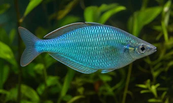 Melanotaenia lacustris Τυρκουάζ ψάρι ουράνιου τόξου