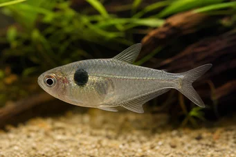 Phenacogaster megalostictus (Μεγάλο τζάμι τετ.)