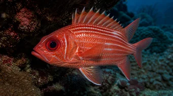 Sargocentron cornutus Ψαράς