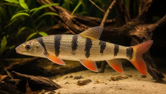 Schizodon fasciatus Συναρπασμένος σχιζόδονος
