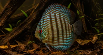 Symphysodon aequifasciatus Καφέ δίσκο