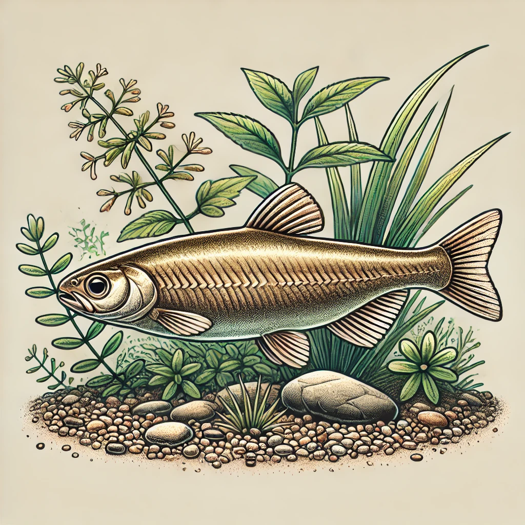 Pimephales promelas Τα Pimephals rares