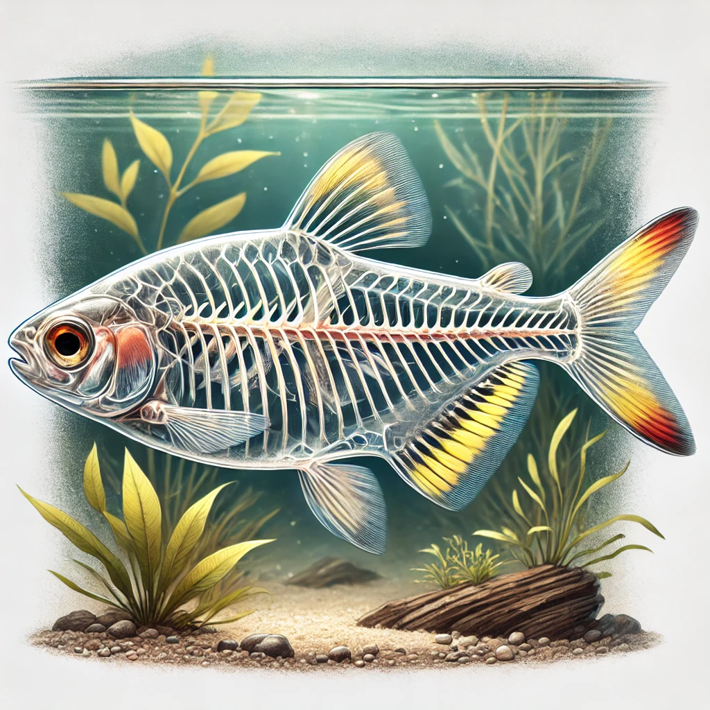 Pristella maxillaris Καρδερίνα