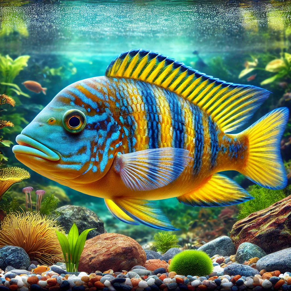 Pseudotropheus tropheops Κίτρινος