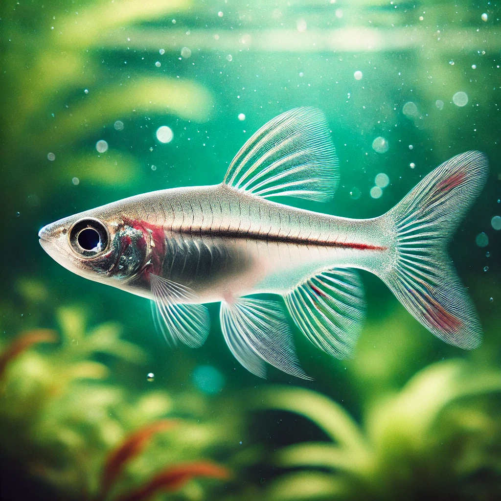 Rasbora dorsiocellata (Rasbora στο Ocelle)
