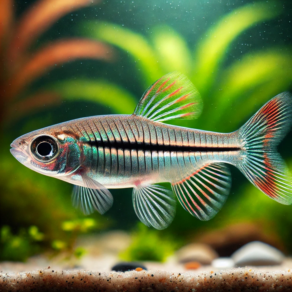 Rasbora einthoveni (Ρασμπόρνα Αϊνθόβη)