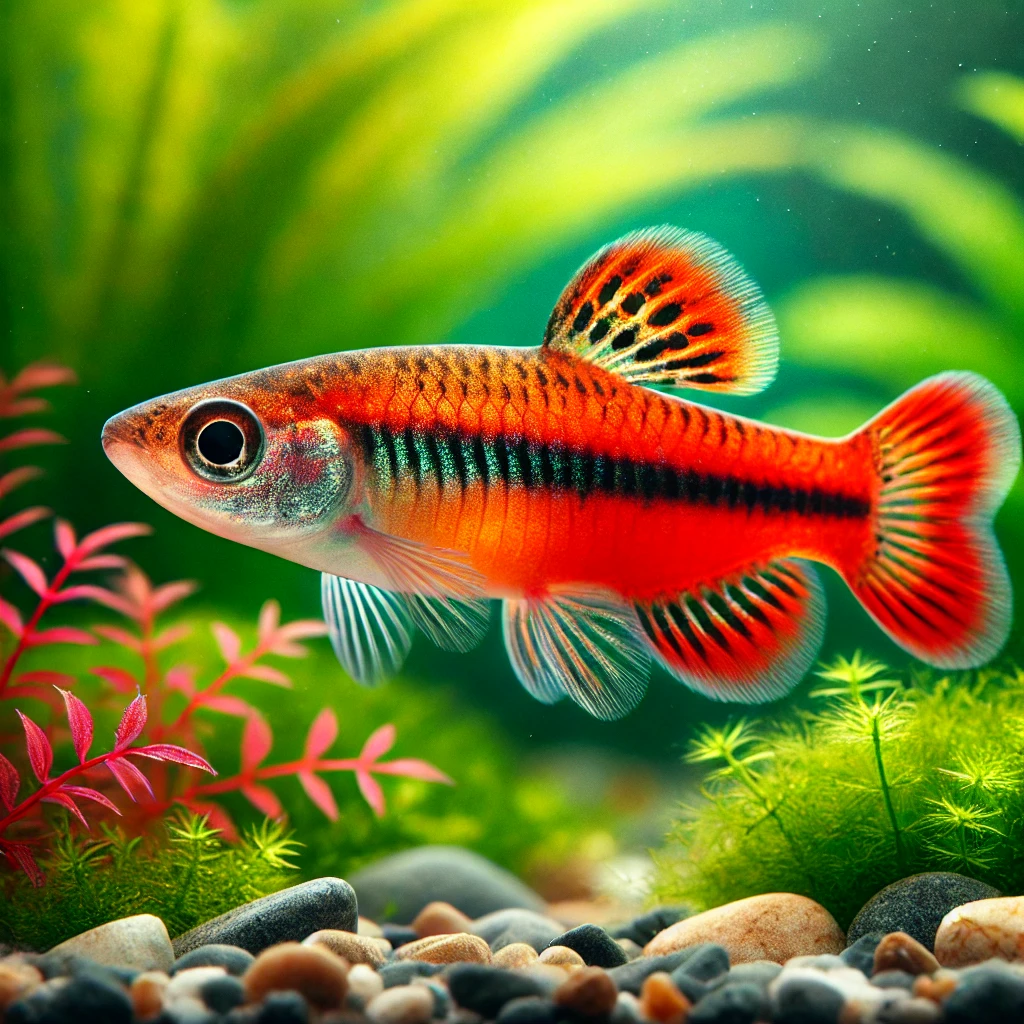 Rasbora kalachroma Κλόουν
