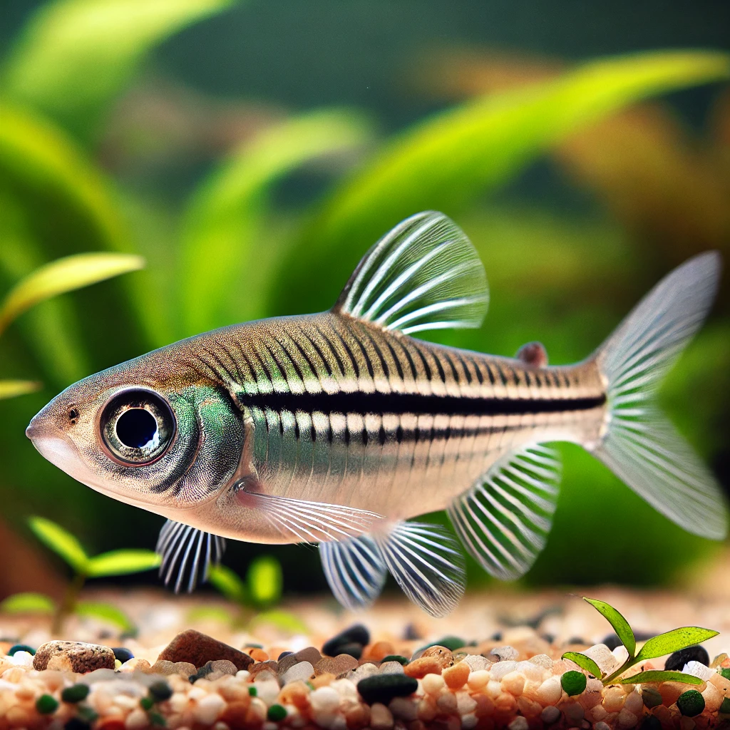 Rasbora trilineata (Ψαλίδι Rasbora)