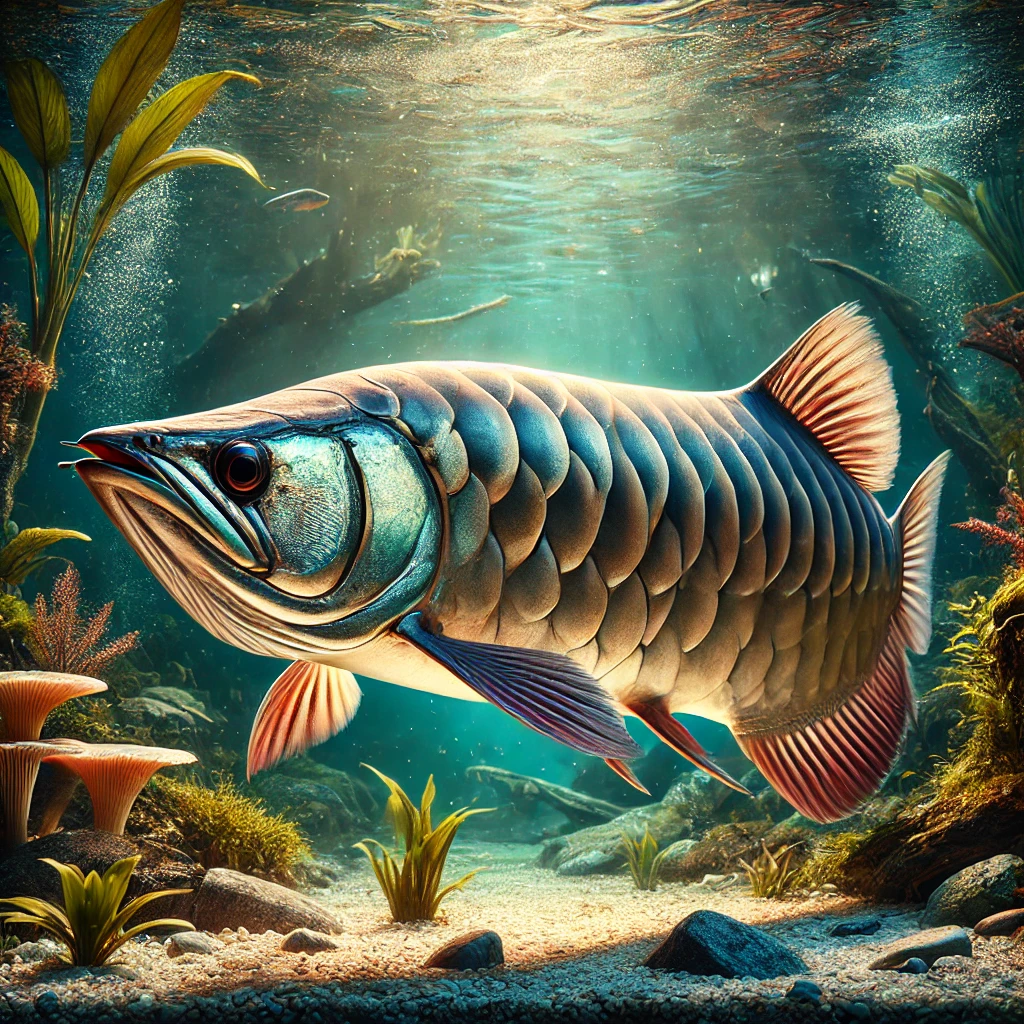 Scleropages jardini (Καραμέντ)