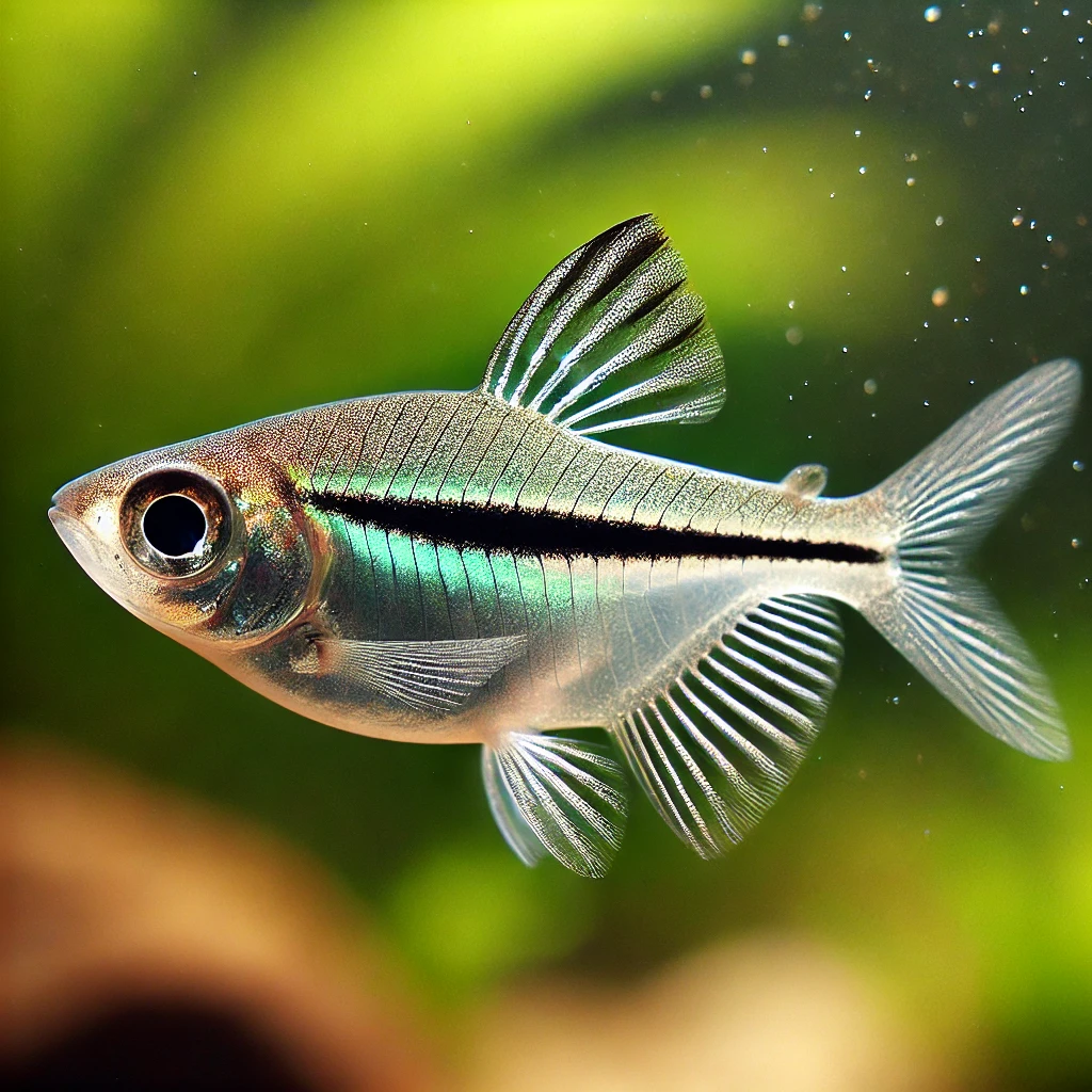 Thayeria boehlkei Ψάρι με πιγκουίνους